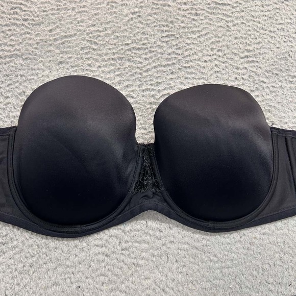 Vanity Fair Bra 38D Full Coverage 74380 Strapless - Picture 1 of 10